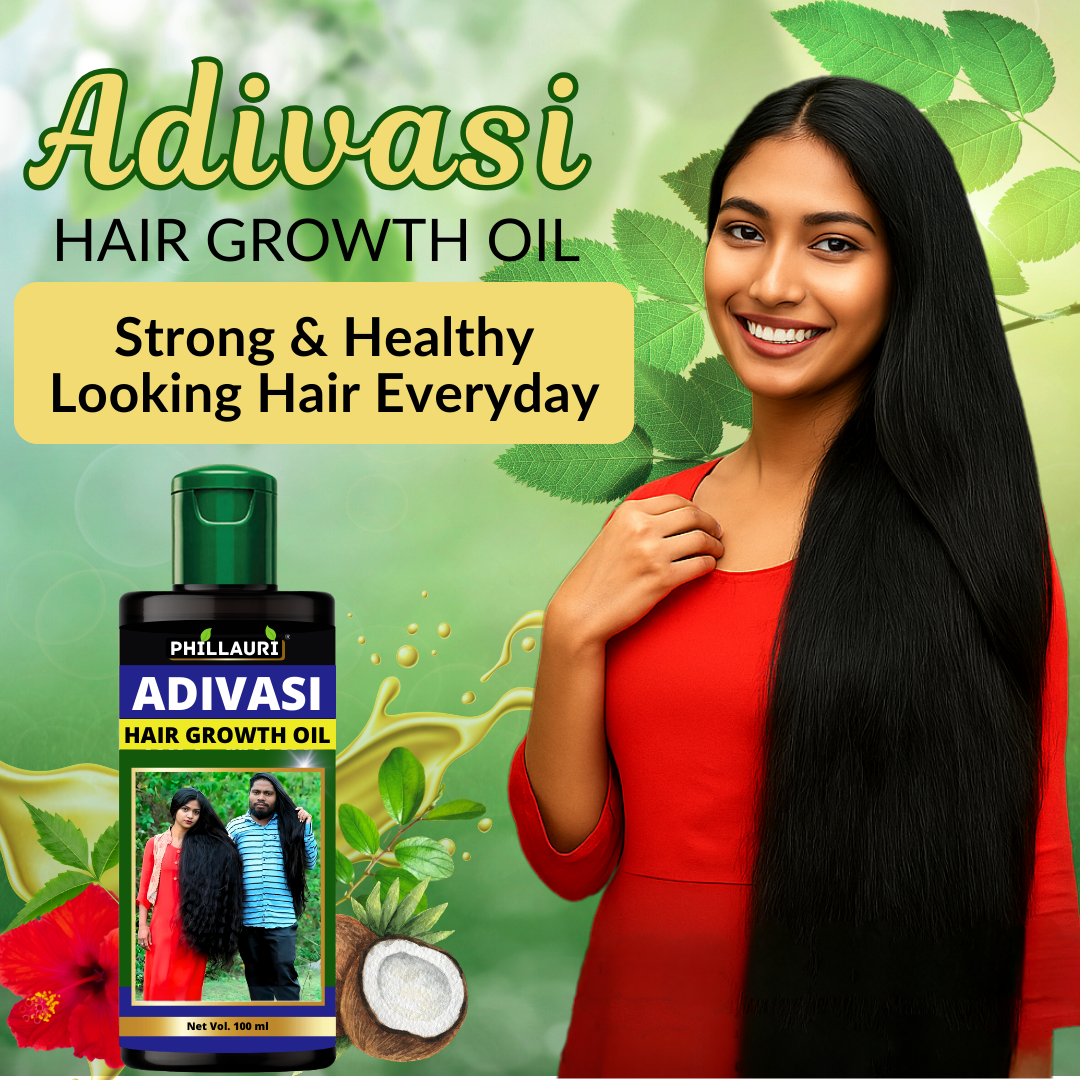 Phillauri Adivasi Hair Oil for Hair Growth, 100 ML