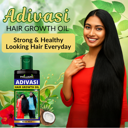 Phillauri Adivasi Hair Oil for Hair Growth, 100 ML