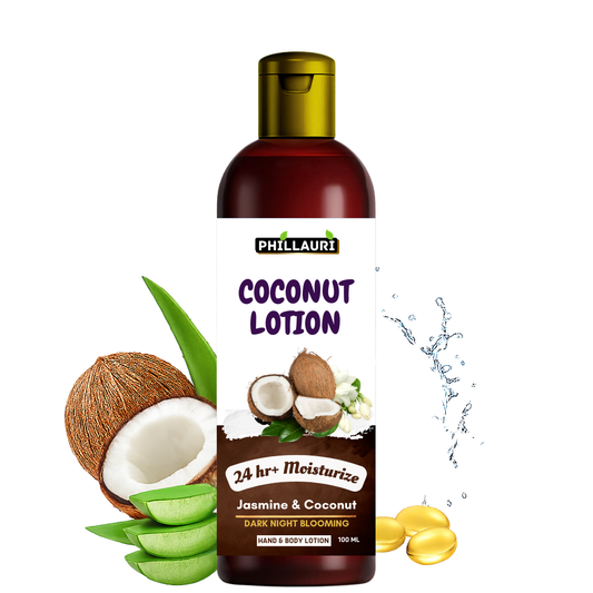Phillauri Jasmin And Coconut Body Lotion For Dark Night Blooming And 24hr+ Moisturizing