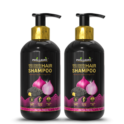 Phillauri Red Onion with Black Seed Oil Shampoo
