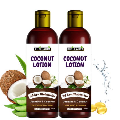 Phillauri Jasmin And Coconut Body Lotion For Dark Night Blooming And 24hr+ Moisturizing