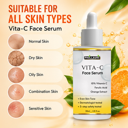 Phillauri Vita-C Face Serum – With 10% Vitamin C.