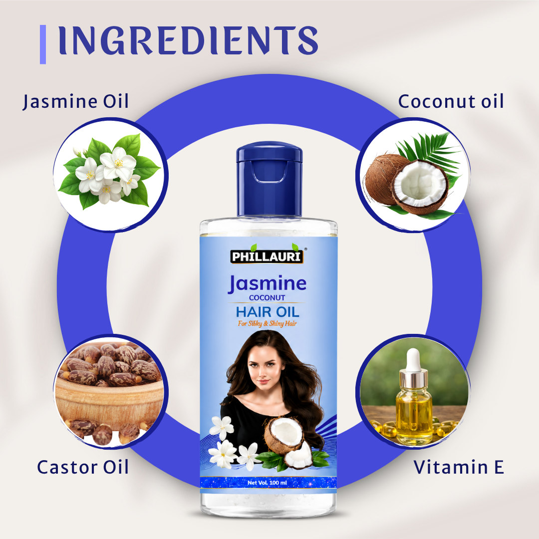 Phillauri Jasmine Coconut Hair Oil
