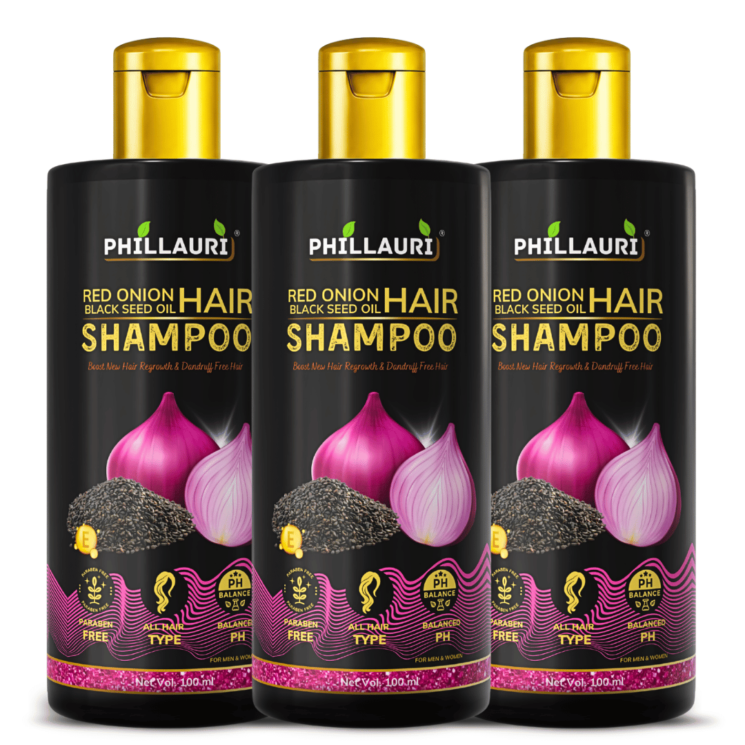 Phillauri Red Onion with Black Seed Oil Shampoo