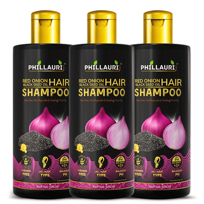 Phillauri Red Onion with Black Seed Oil Shampoo