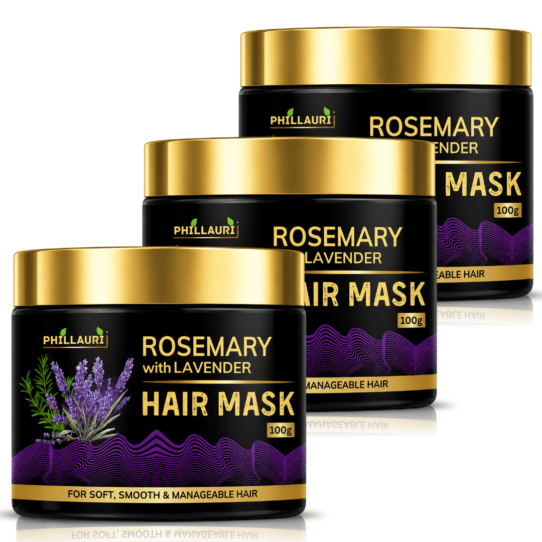 Phillauri Rosemary with Lavender Hair Mask – For Soft, Smooth & Manageable Hair
