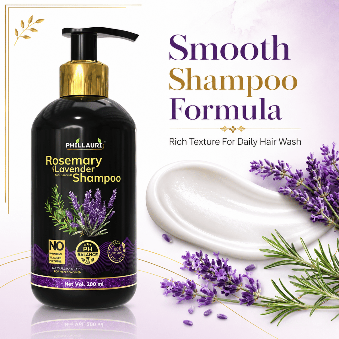 Phillauri Rosemary with Lavender Anti-Dandruff Shampoo
