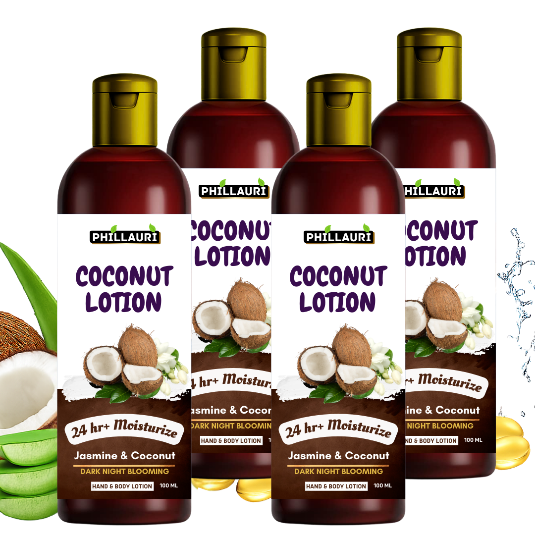 Phillauri Jasmin And Coconut Body Lotion For Dark Night Blooming And 24hr+ Moisturizing