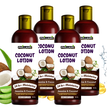 Phillauri Jasmin And Coconut Body Lotion For Dark Night Blooming And 24hr+ Moisturizing