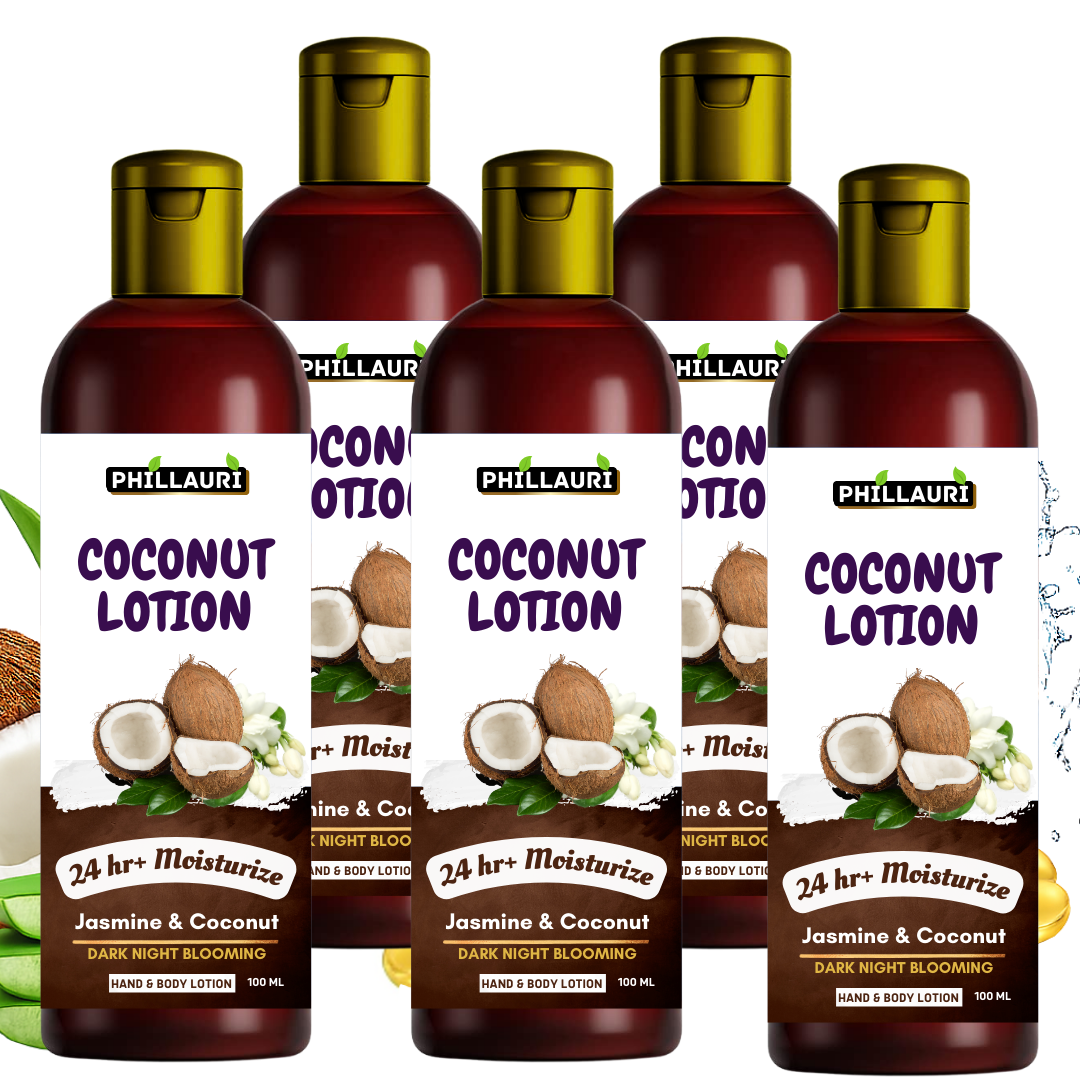 Phillauri Jasmin And Coconut Body Lotion For Dark Night Blooming And 24hr+ Moisturizing