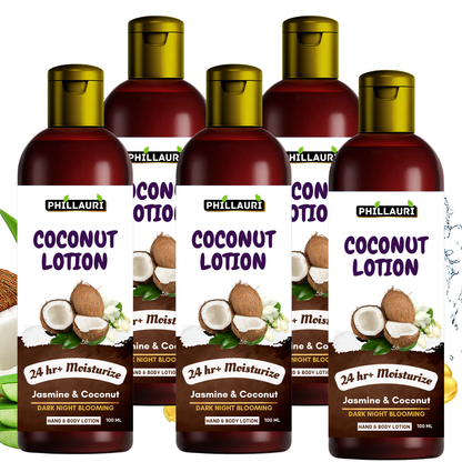 Phillauri Jasmin And Coconut Body Lotion For Dark Night Blooming And 24hr+ Moisturizing