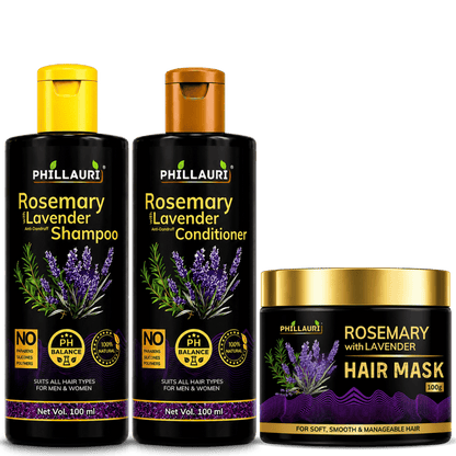 Phillauri Rosemary with Lavender Complete Hair Care Collection