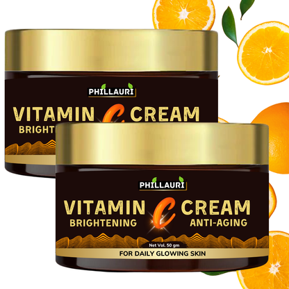 Phillauri Vitamin C Anti-aging Face Cream For Daily Glowing Skin, 50gm