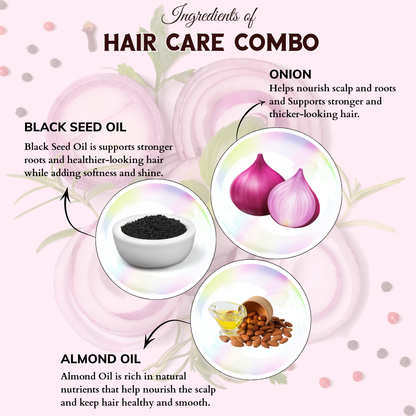 Phillauri Red Onion Black Seed Oil Ultimate Hair Care Kit