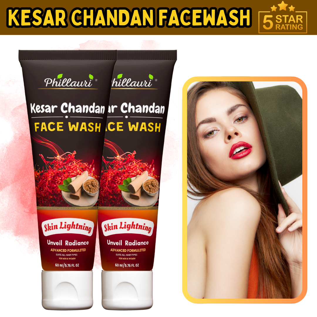 Phillauri Kesar Chandan Face Wash For Unveil Radiance, 120ml