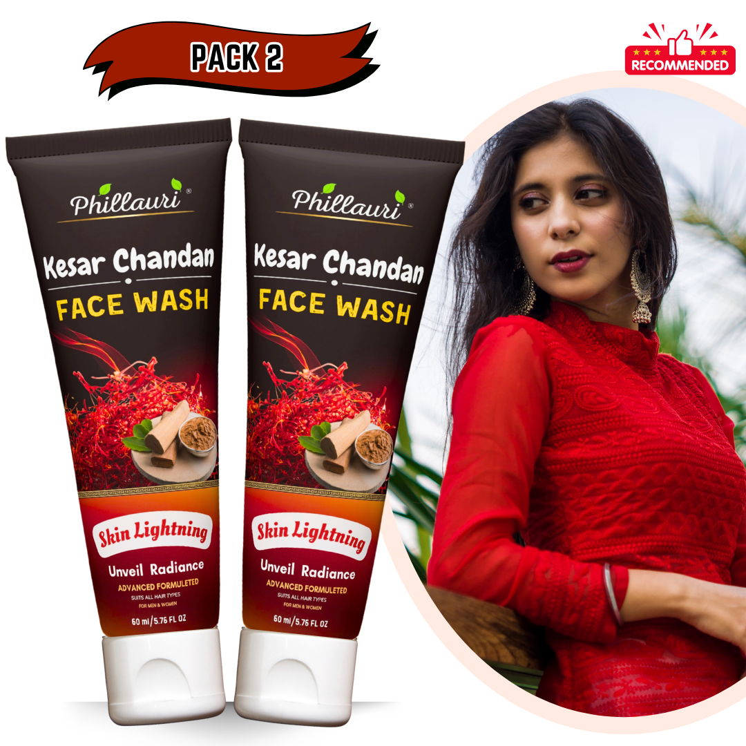 Phillauri Kesar Chandan Face Wash For Unveil Radiance, 120ml