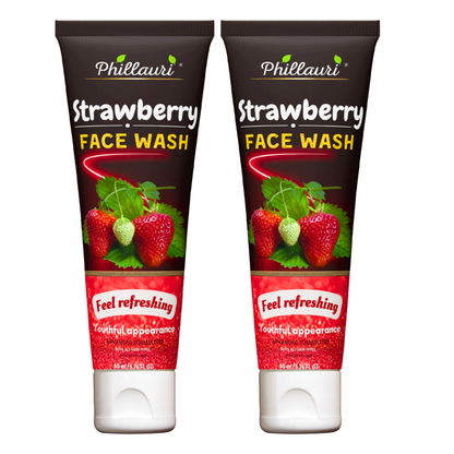 Phillauri Strawberry Face Wash For Youthful Appearance, 120ml