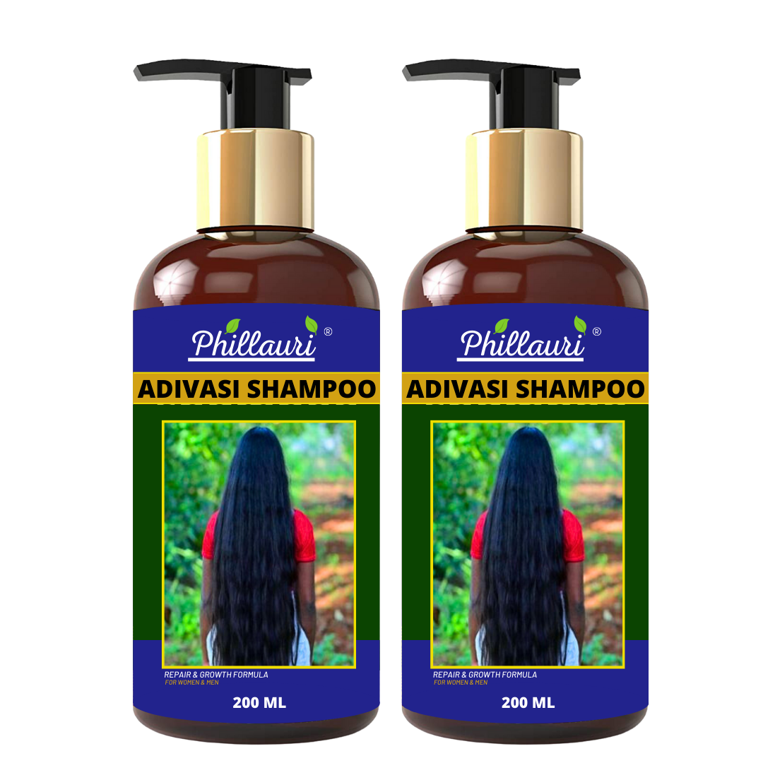 Phillauri Adivasi Shampoo For Hair Repair And Growth Formula, 400ml