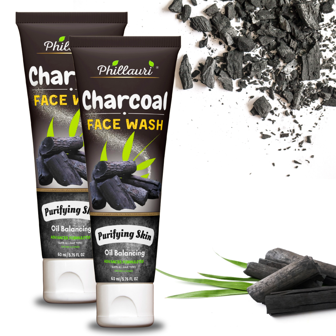 Phillauri Charcoal Face Wash For Oil Balancing, 120ml