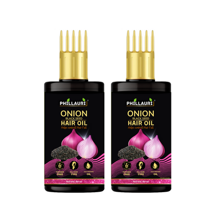 Phillauri Herbal Onion Hair Oil For Long And Strong Hair, 120ml