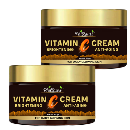 Phillauri Vitamin C Anti-aging Face Cream For Daily Glowing Skin, 50gm