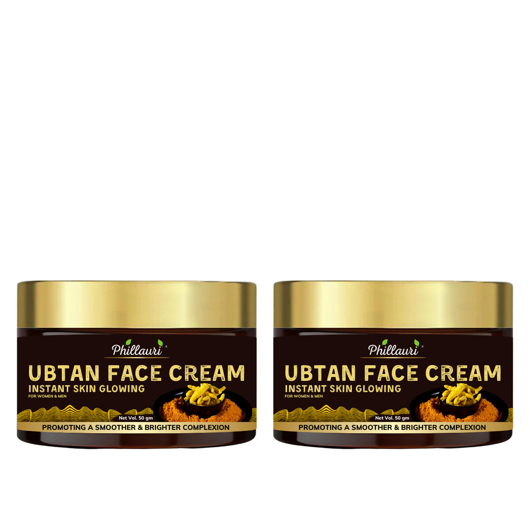 Phillauri Ubtan Face Cream For Instant Skin Glowing, 100gm