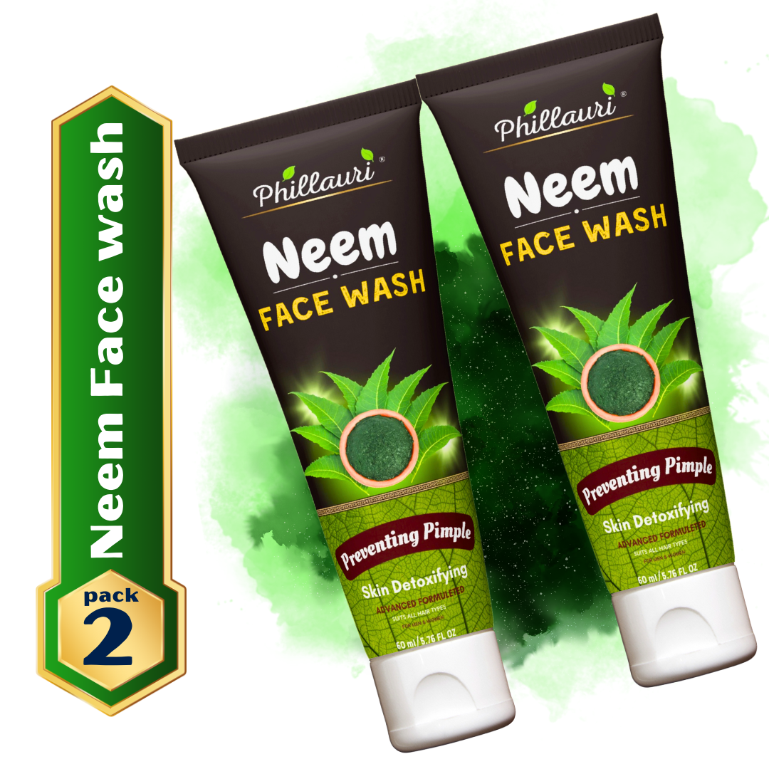 Phillauri Neem Face Wash For Skin Detoxifying, 120ml