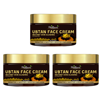 Phillauri Ubtan Face Cream For Instant Skin Glowing, 150gm