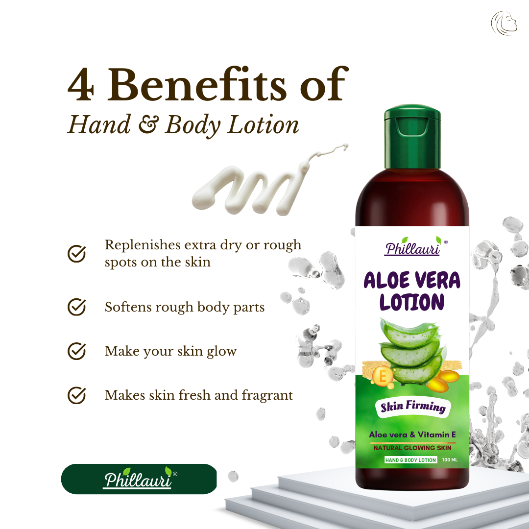 Phillauri Aloe Vera Body Lotion For Natural Glowing Skin