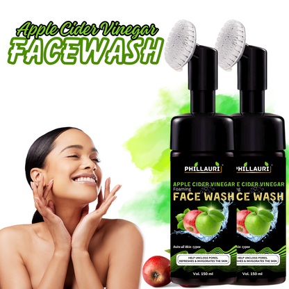 Phillauri Apple Sider Vinegar Forming Facewash For Help Unclogs Pores And Refreshes, 300ML