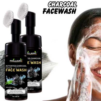 Phillauri Activated Charcoal Facewash For Helps Control Oiliness And Toxins, 300ML