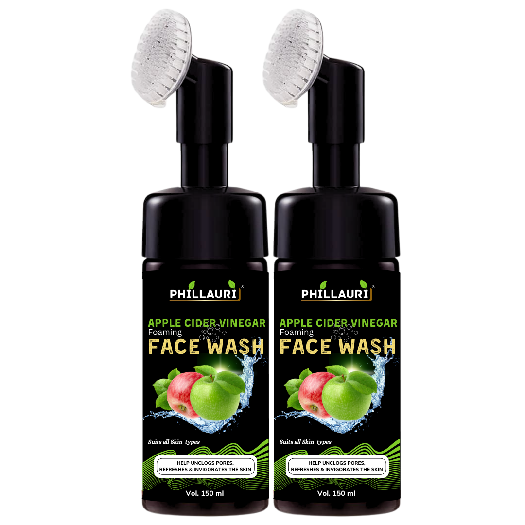 Phillauri Apple Sider Vinegar Forming Facewash For Help Unclogs Pores And Refreshes, 300ML