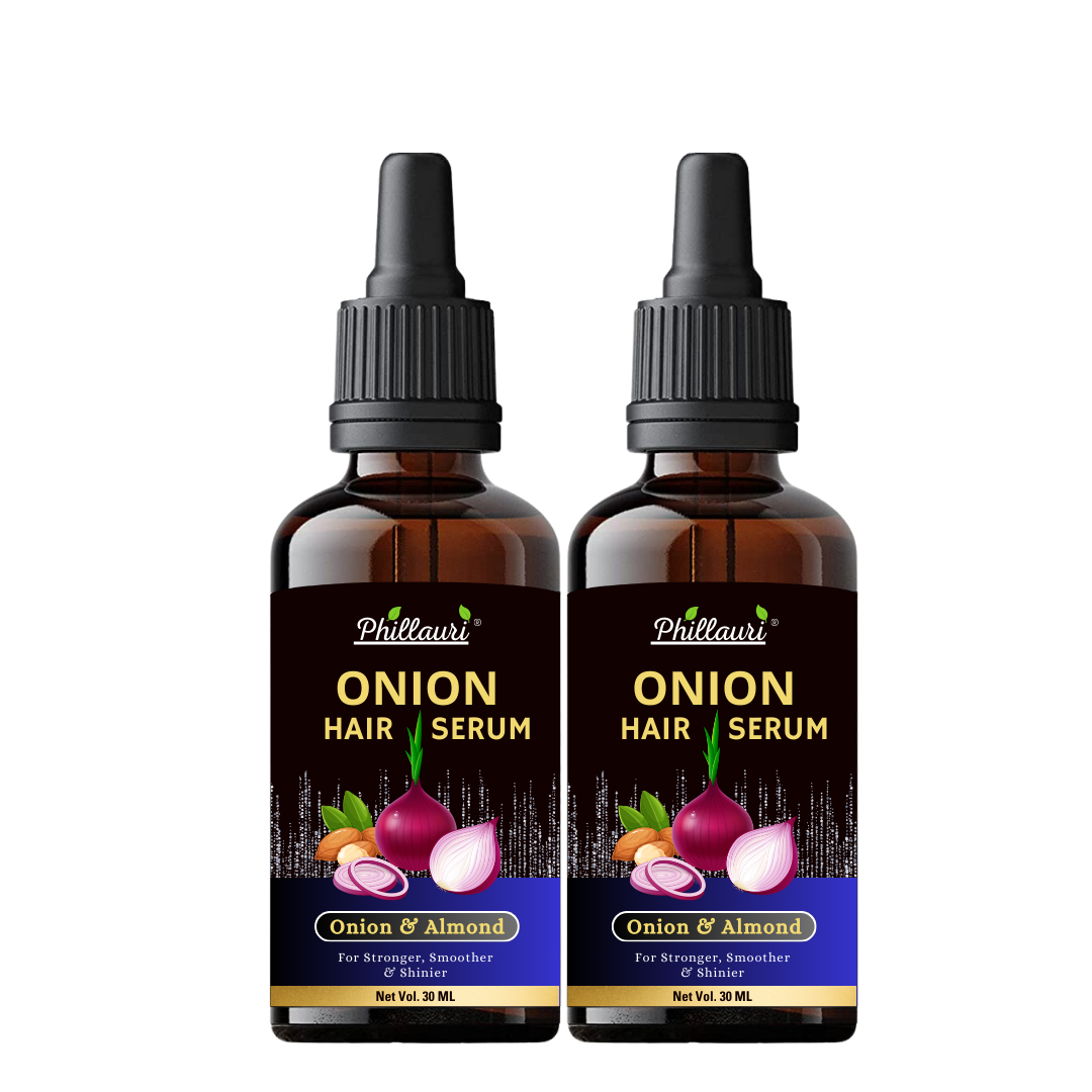 Phillauri Onion And Almond Hair Serum For Stronger, Smoother And Shiner