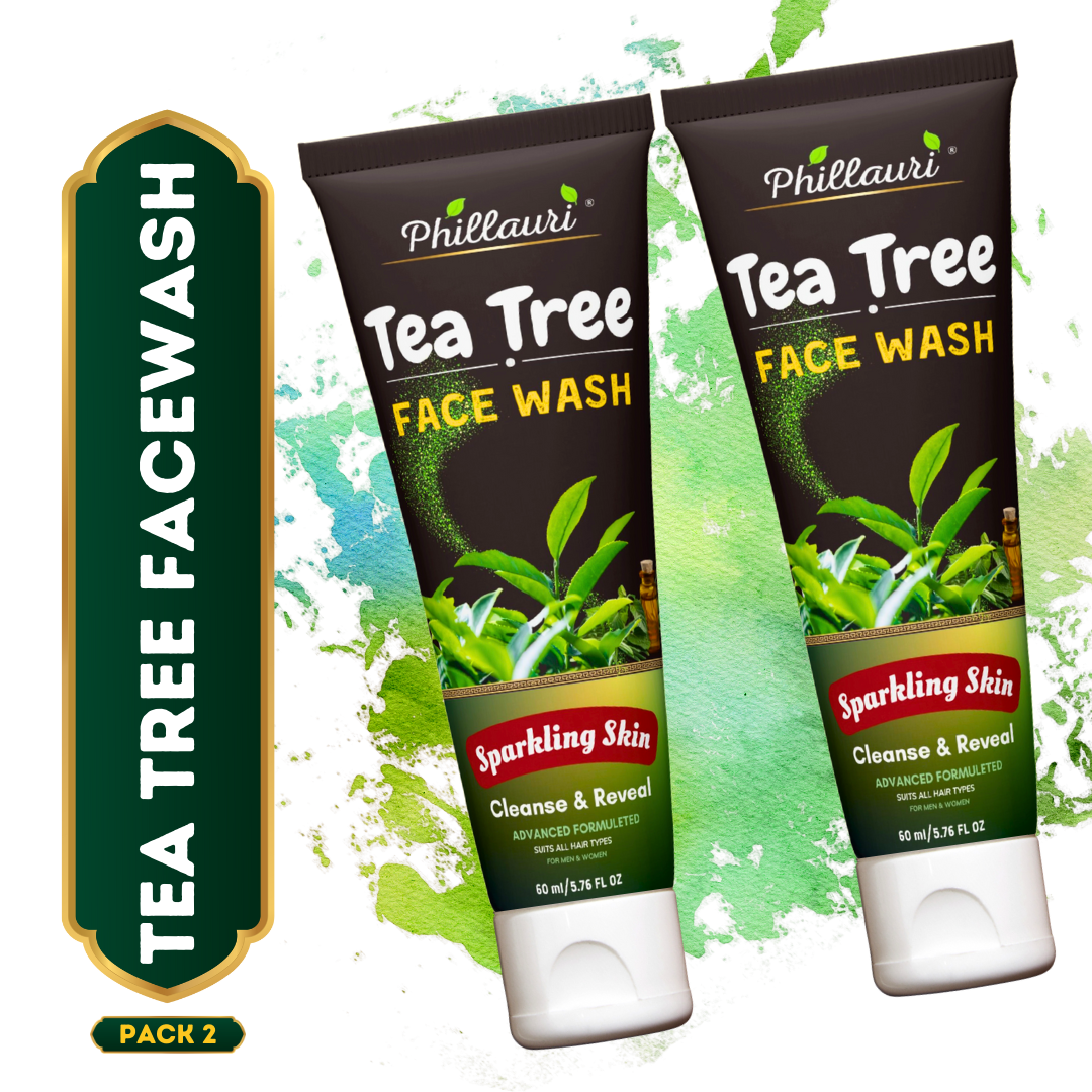 Phillauri Tea Tree Face Wash For Cleanse And Reveal, 120ml