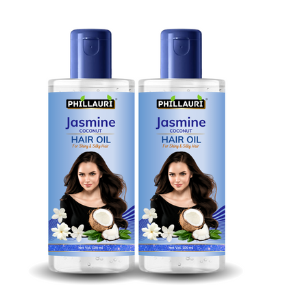 Phillauri Jasmine Coconut Hair Oil For Long-lasting Moisture, 100ml