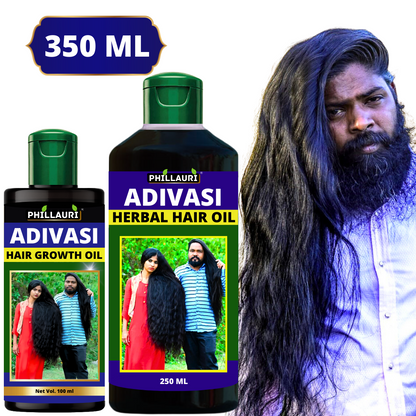 Phillauri Hair Growth Oil And Herbal Shampoo Combo For Longer Hair 