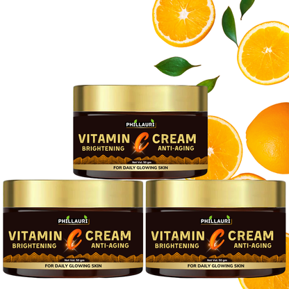Phillauri Vitamin C Anti-aging Face Cream For Daily Glowing Skin, 50gm