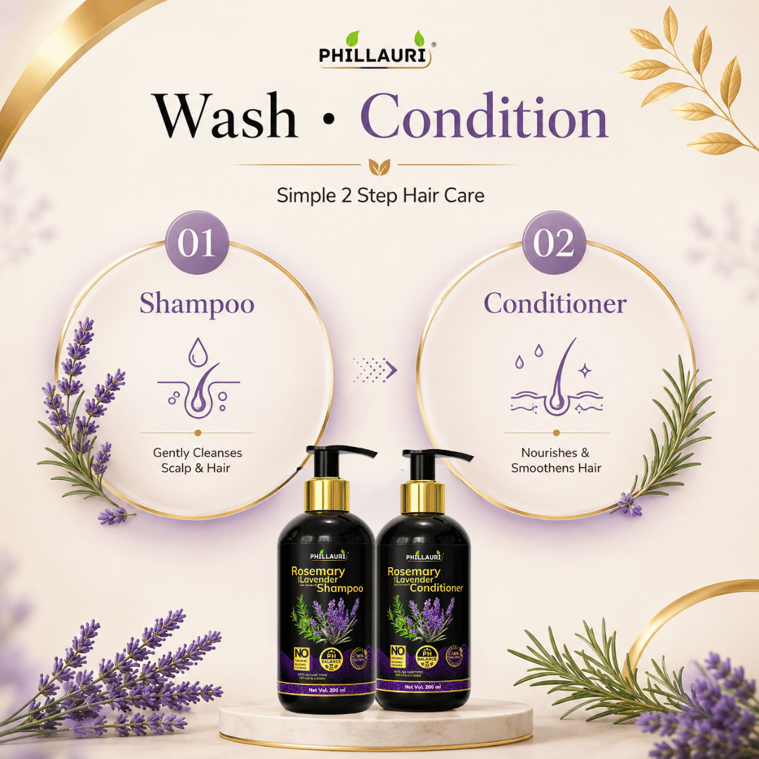 Phillauri Rosemary with Lavender Anti-Dandruff Shampoo