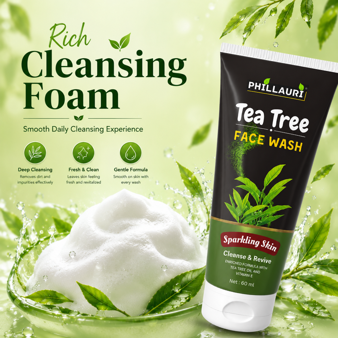 Phillauri Tea Tree Face Wash