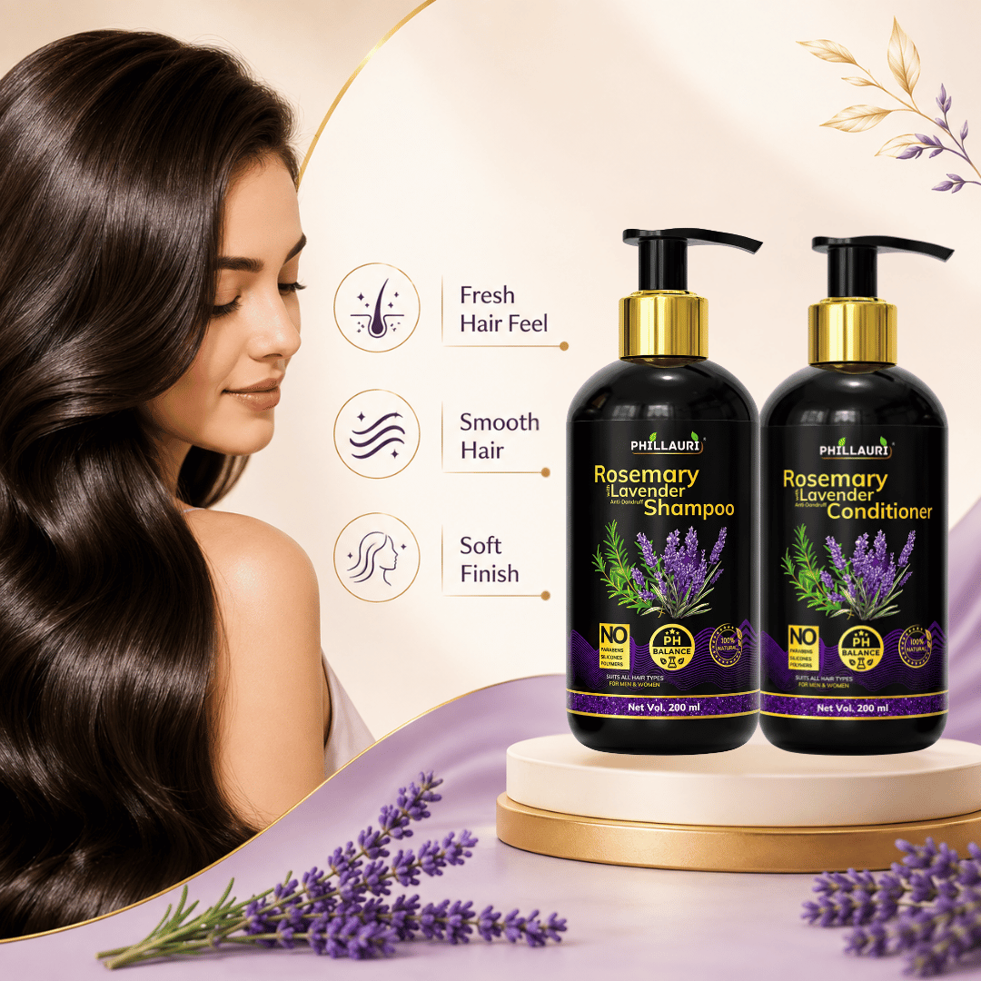 Phillauri Rosemary with Lavender Anti-Dandruff Shampoo