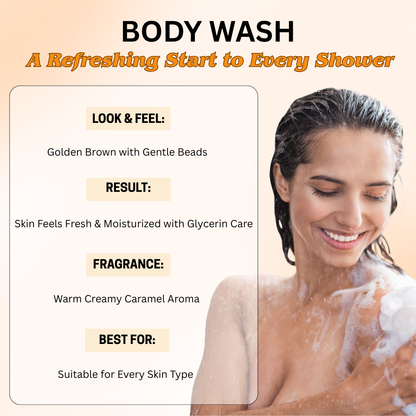 Phillauri Brightening Orange Body Wash For Men And Women, 200ml