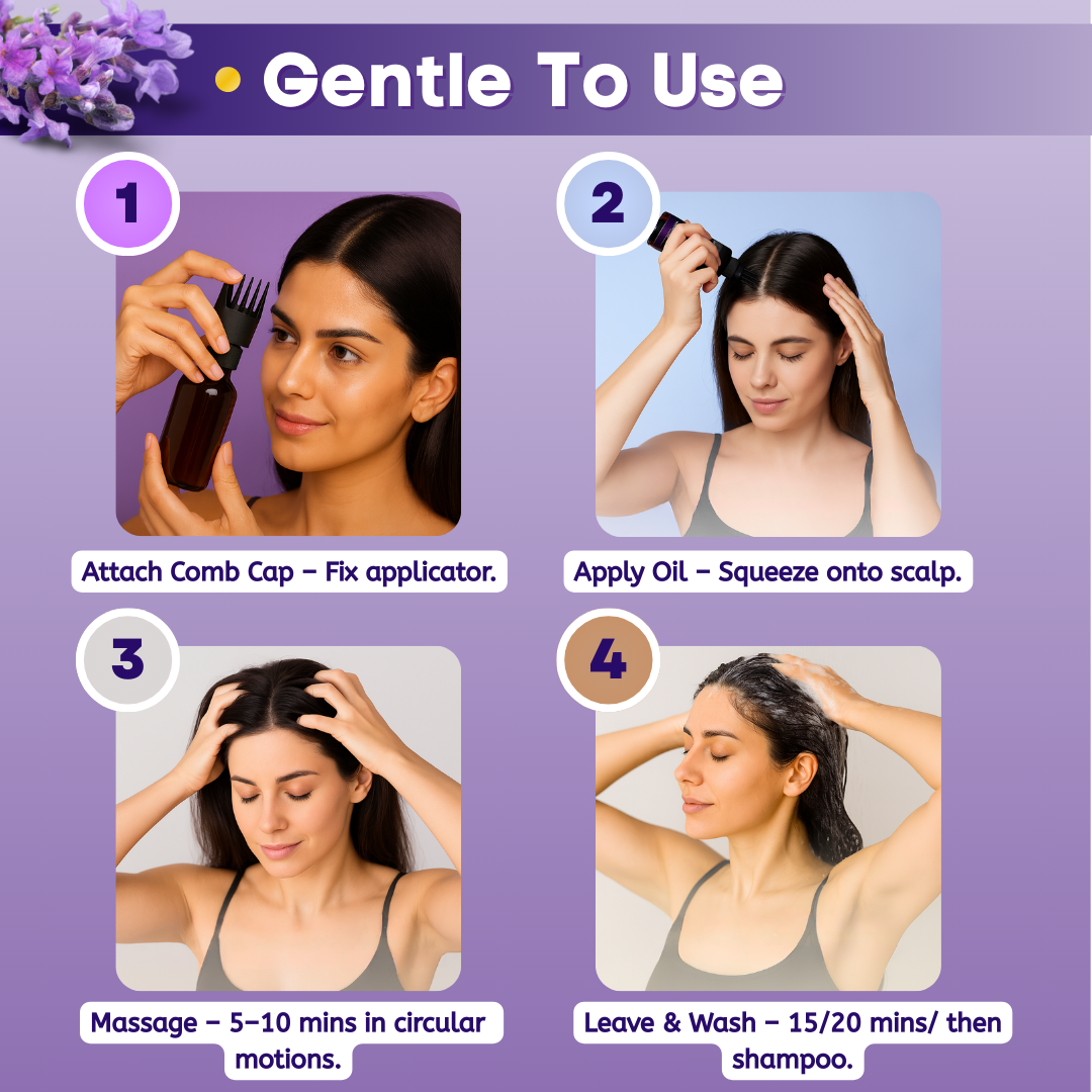 Phillauri Rosemary Lavender Hair Oil And Anti-dandruff Shampoo Combo