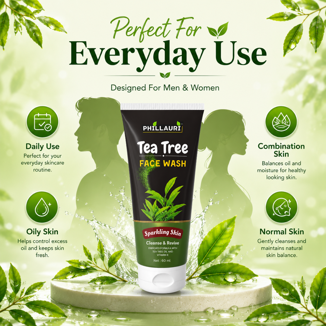 Phillauri Tea Tree Face Wash