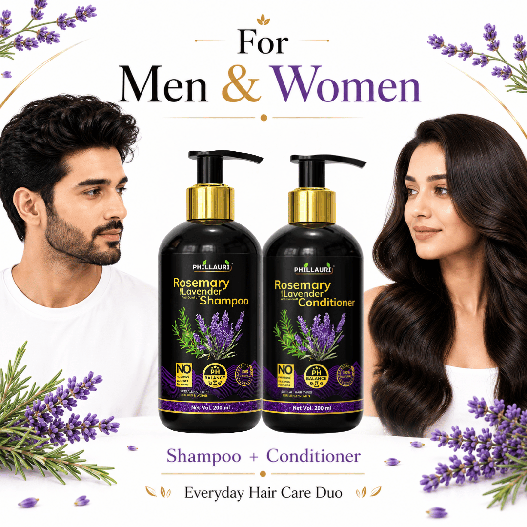 Phillauri Rosemary with Lavender Anti-Dandruff Shampoo
