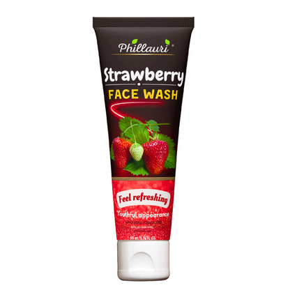 Phillauri Strawberry Face Wash For Youthful Appearance, 60ml