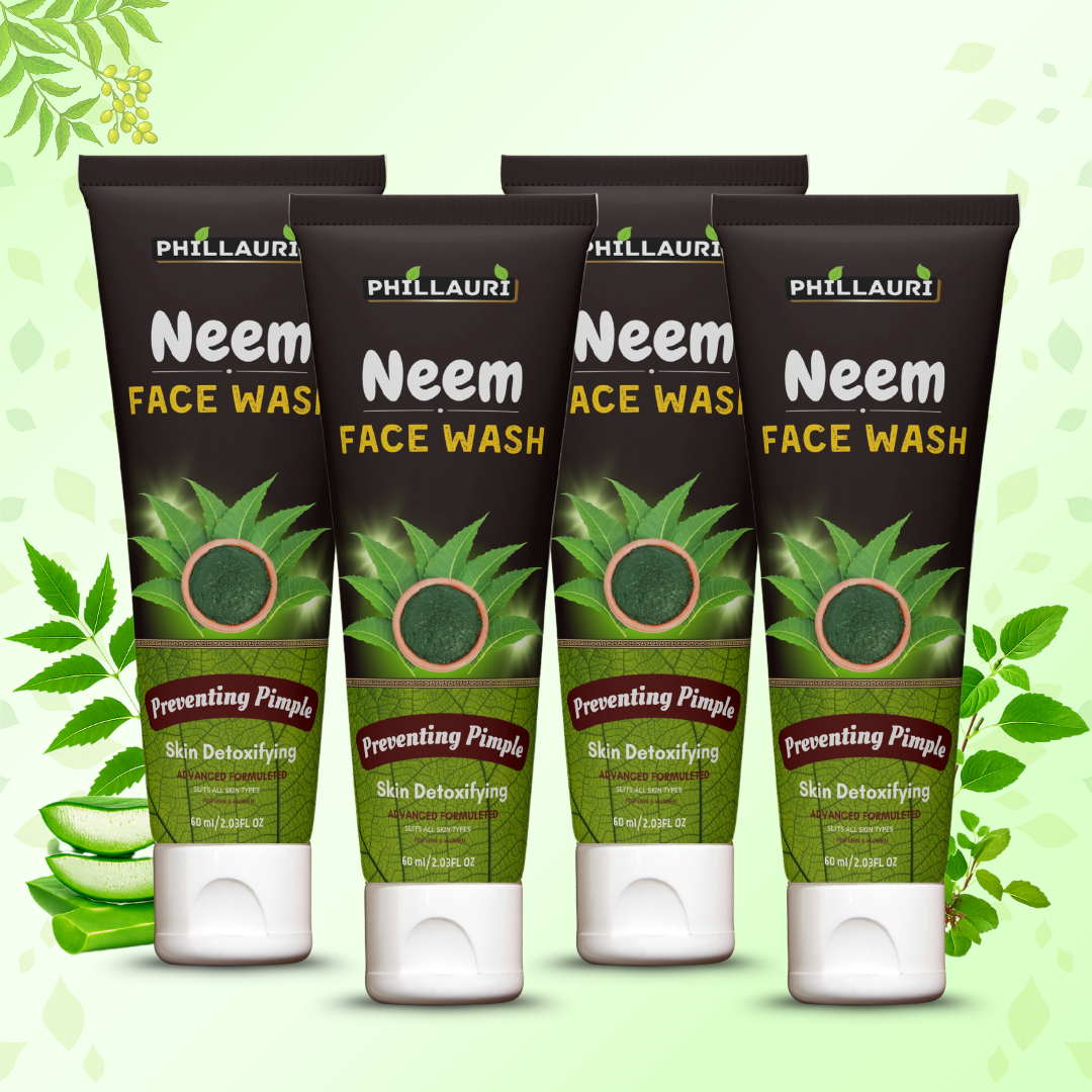 Phillauri Neem Face Wash For Skin Detoxifying, 60ml