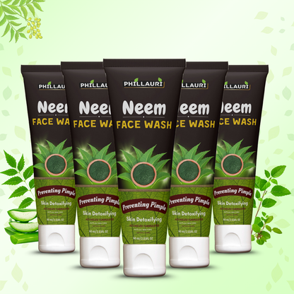 Phillauri Neem Face Wash For Skin Detoxifying, 60ml