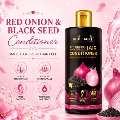 Phillauri Red Onion with Black Seed Oil Conditioner