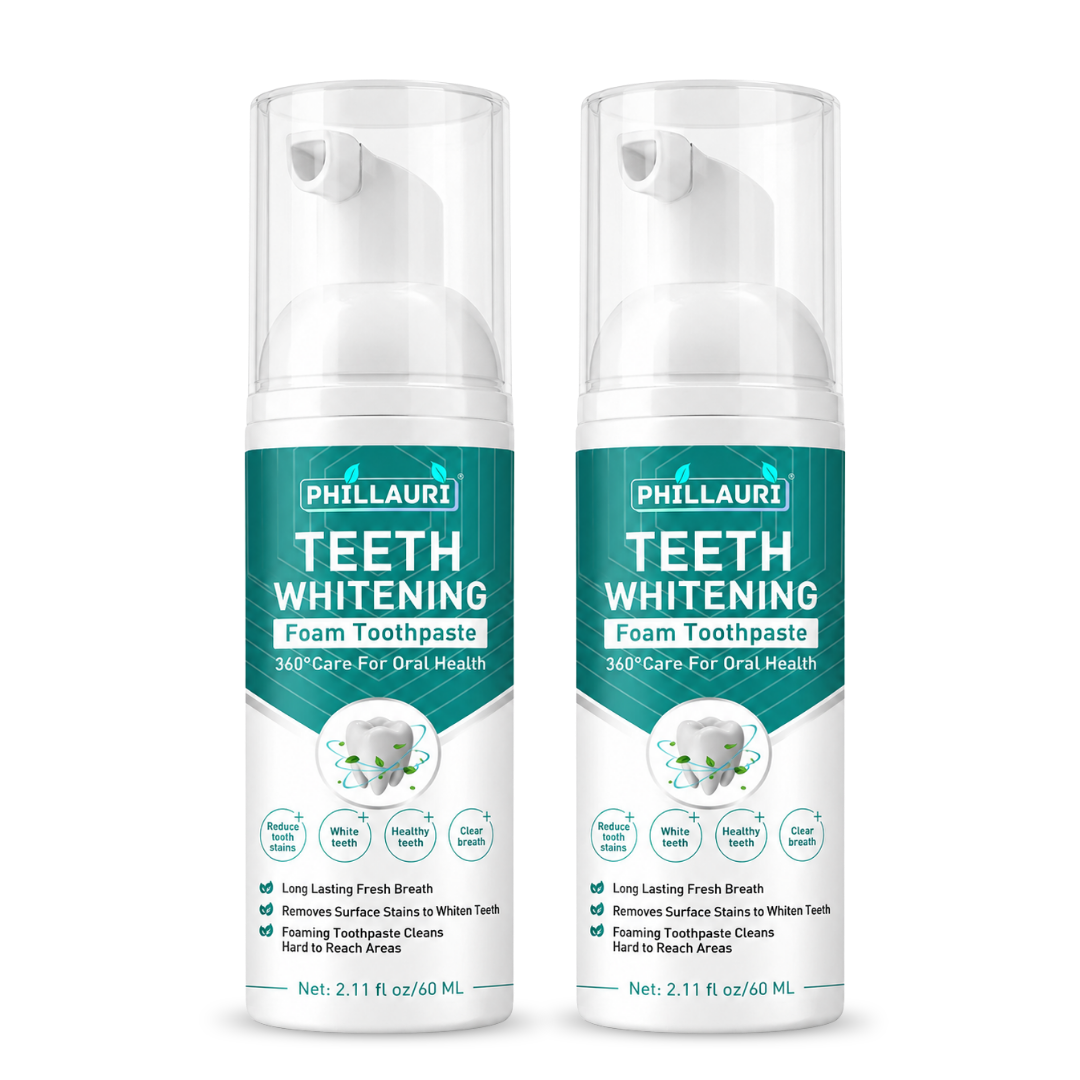 Phillauri Teeth Whitening Foam Toothpaste