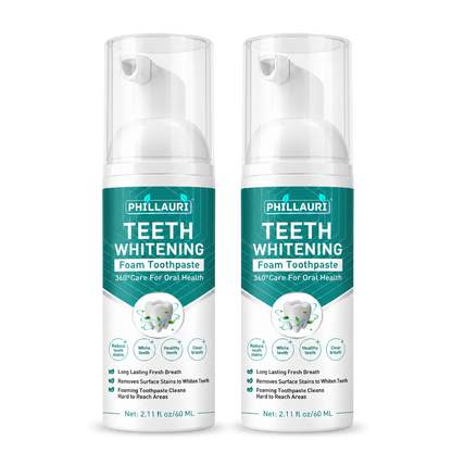 Phillauri Teeth Whitening Foam Toothpaste